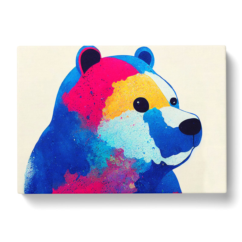 Bear Splash Vol.7 Abstract - Wrapped Canvas, 40cm H x 60cm W x 3cm D