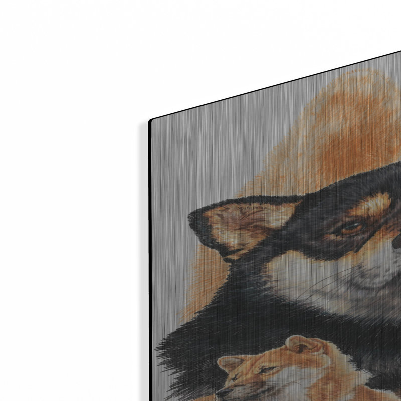 «Shiba Inv + Ghost» par Barbara Keith, H 36 po x l 24 po