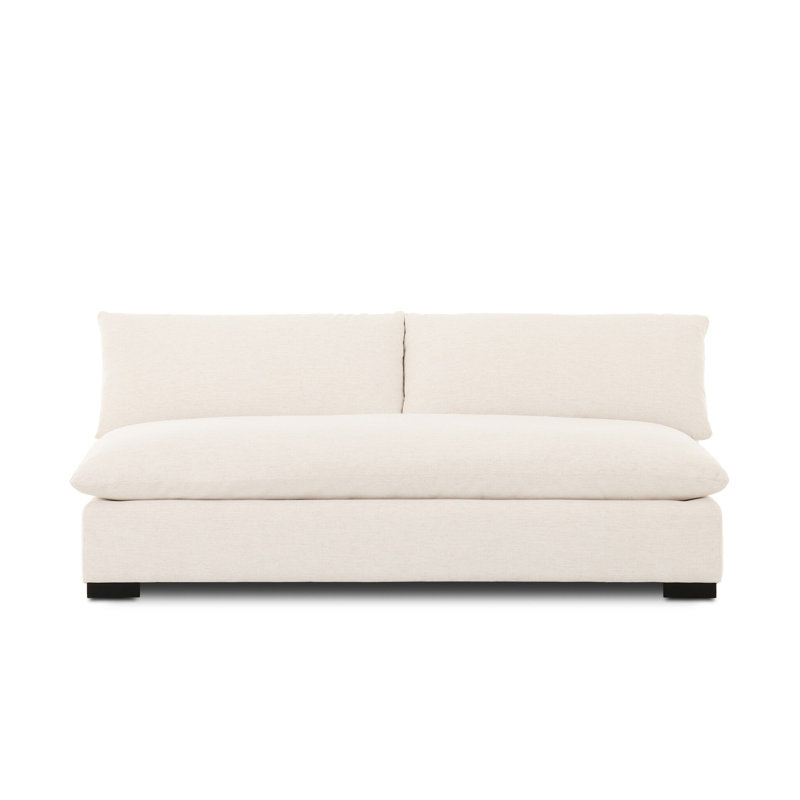 Aadit Armless Sofa-74", 74" W