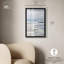 Décoration murale de salle de bain Seaside Strokes Shadowbox par Art Remedy, cadre noir, 16 x 24-1517941470-1517941464
