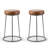Archan Upholstered Counter Stool with Metal Frame-297038804-296791742
