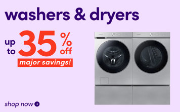Laundry up to 40% off