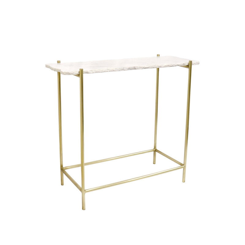 Beacon 35'' Marble Top Console Table