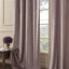 Paire de rideaux obscurcissant en métal de couleur unie avec œillets Deavion-886202575-886202612