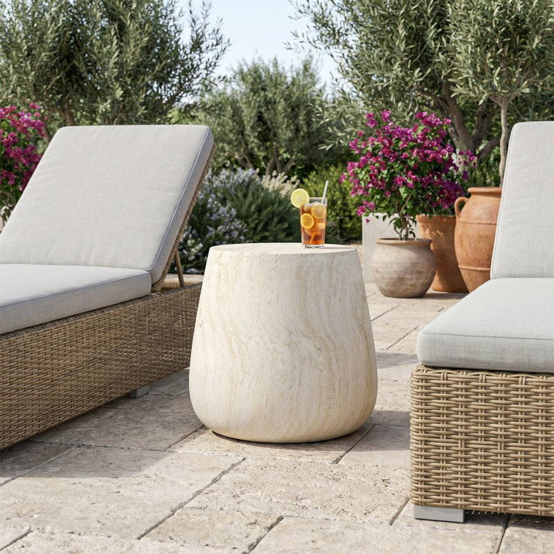 Table d'appoint conique 14,57 po