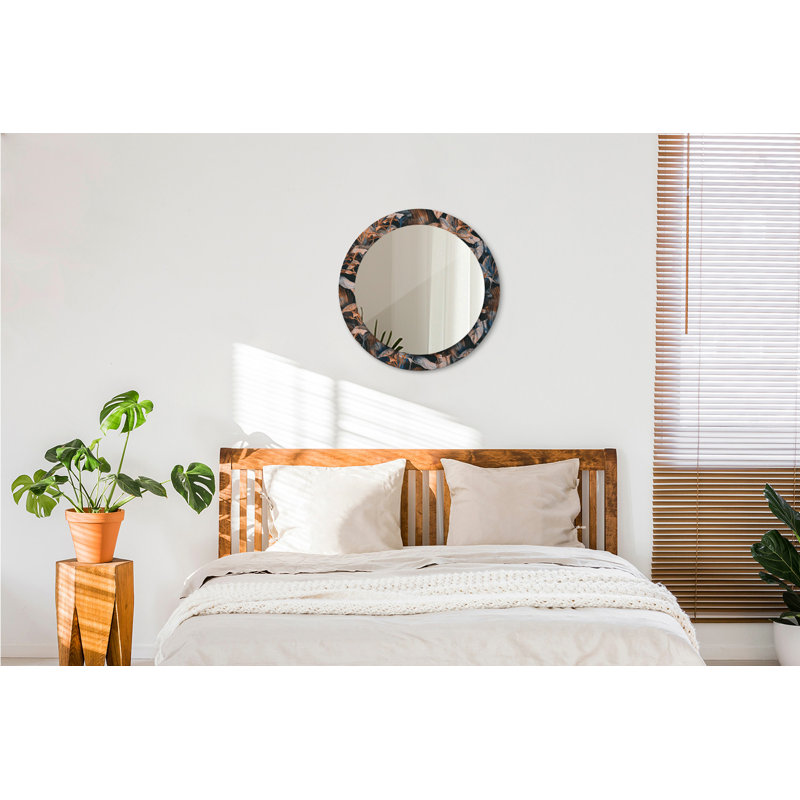 Huldar Glass Flat Wall Mirror