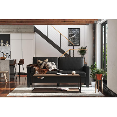 Baage 2 Seater Faux Leather Sofa
