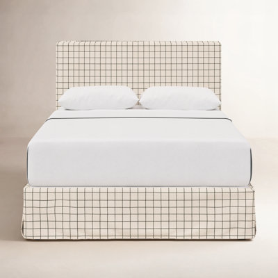 Verona Cotton Upholstered Bed