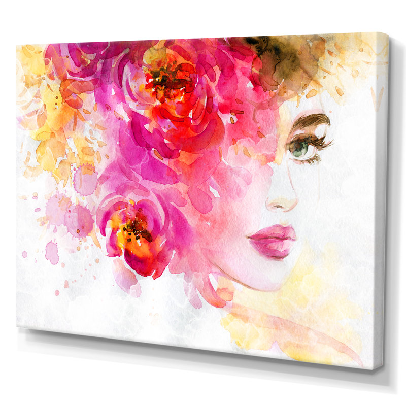 Art floral sur toile, H 24 po x l 36 po x P 1,5 po, Toile tendue