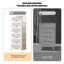 6-Tier Stackable Plastic Storage Cabinet Drawers with Wheel
