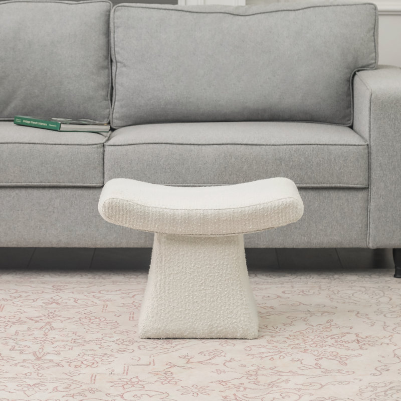 Repose-pieds Lashaw, Blanc