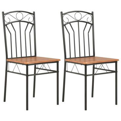 Kiyoko 44cm H Side Chair in Brown