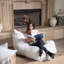 Fauteuil à billes et chaise longue Ebern Designs-29421522