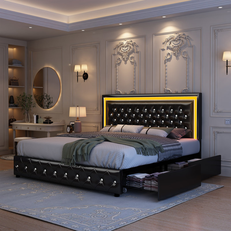 Jalna 46.2'' Beds, King, Black