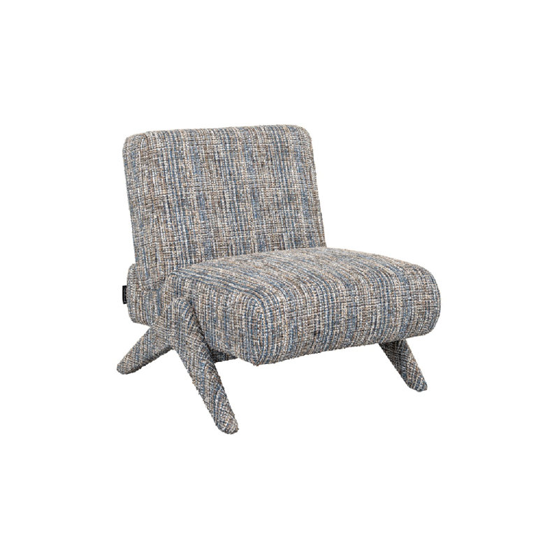 Chaise d'appoint Lexi, Bleu