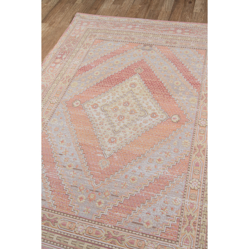 Allerone Oriental Indoor Rug, Runner 2'3" x 8'