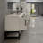 Victoria 60'' Wall-Mounted Vanity with Double Reinforced Acrylic Sink & Rack-98932840