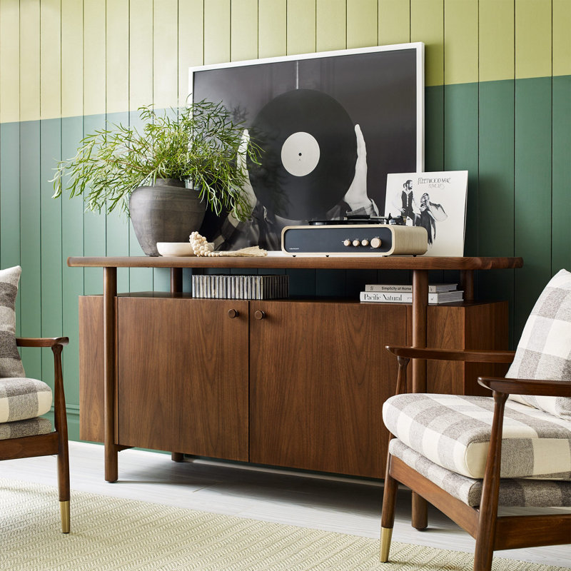 Walnut Grove Credenza - Wood Top