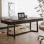 Bureau rectangulaire en bois massif + bois manufacturé Smoky Wood-109708079