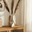 Valencia Sculpted Textured Stoneware Vase With Geometric Curves In Modern Matte Finish-2027376350