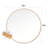 Aloysius Metal Flat Wall Mirror-89092642-110987669-89092644
