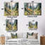 Petite route dans un paysage de montagne X - art mural vert-101702734-101702731-101702728