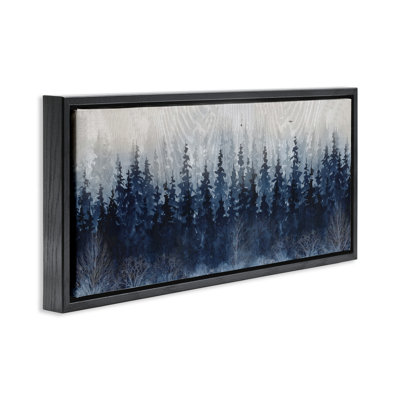 Arbre rustique bleu forêt