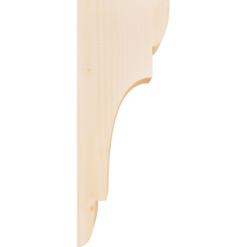 New Brighton Corbel, H 20 po x l 3,5 po x P 8 po, Sapin de Douglas, Lisse