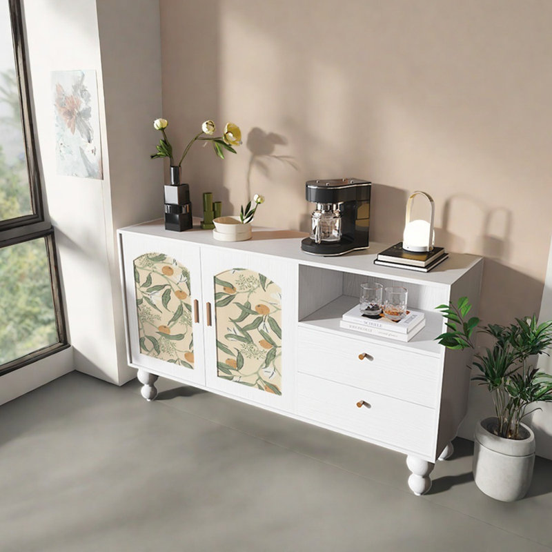 Armoire de rangement 59,1 po, Blanc