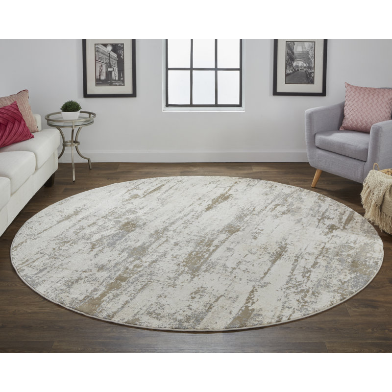 Tapis Shabuh, Rond 7 pi 9 po