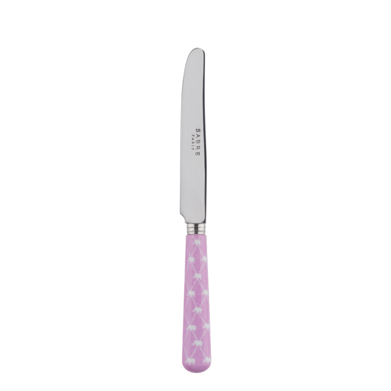 Dumbo Stainless Steel Dinner Knife, Pink