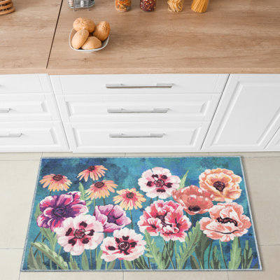 Impressions Polyester Non-Skid Kitchen Mat