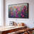Abstract " Hollyhocks Inspired By Pollock "-100704978