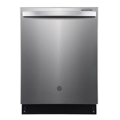 Ge Profile 24" Built-in Top Control Dishwasher With Stainless Steel Tall Tub Slate - Pbt865smpes