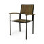 Chaise en bois et métal Bridget, ensemble de 2