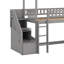 Twin Loft Bed With Slide-446902285