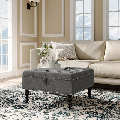 Dupras 74cm Wide Ottoman with Storage