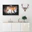Red Fox In The Winter - Wrapped Canvas-56647970