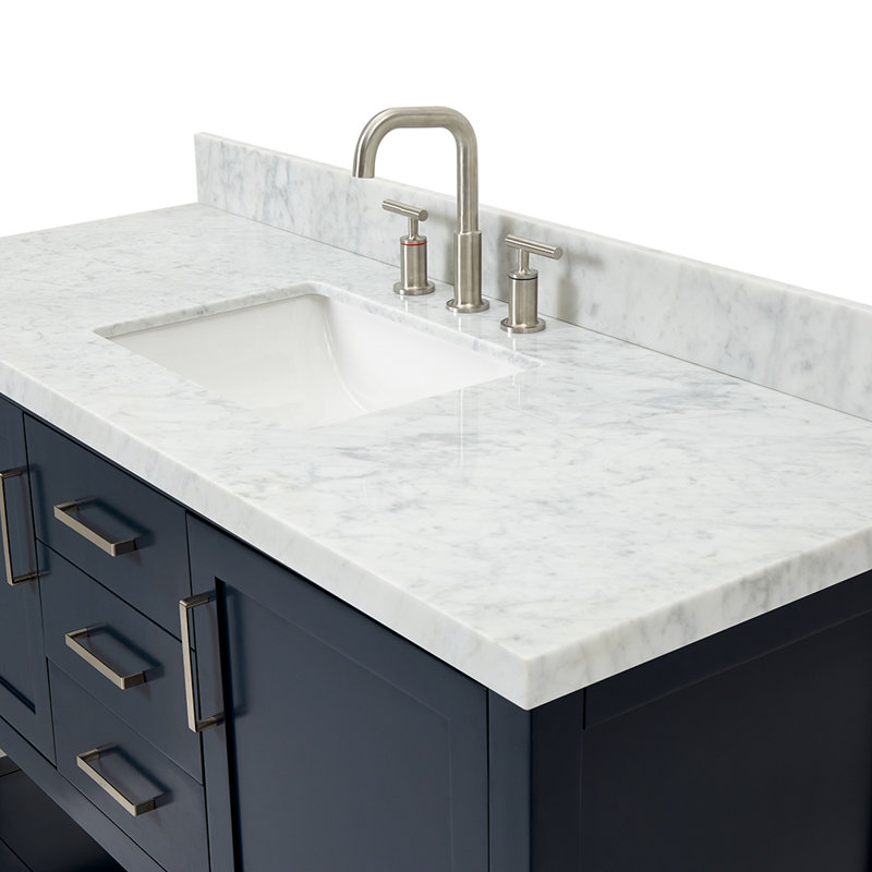 Bayhill 55'' W Single Vanity, Midnight Blue