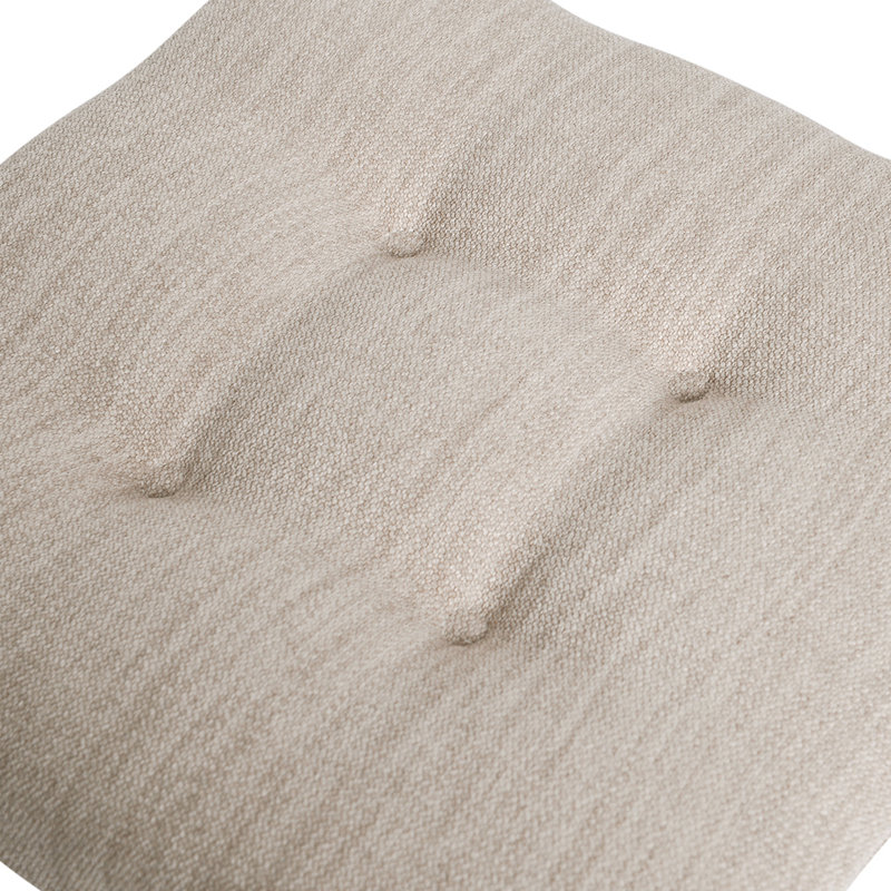 Coussin de chaise de tabouret de bar, Beige, 11,8 po x 11,8 po