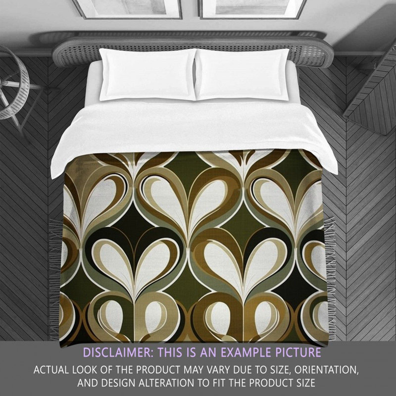 Abstract Comforter, Twin Comforter