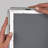 17x22 Silver Snap Poster Frame 0.59" Aluminum Profile Front Loading Wall Mounting Picture Photo Document Certificate Sign Holder Mitered Corner Anti Glare Cover - 2 Pack-992456121-978877338