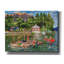 «Gazebo Lake» par Bigelow, illustrations sur toile-822352894