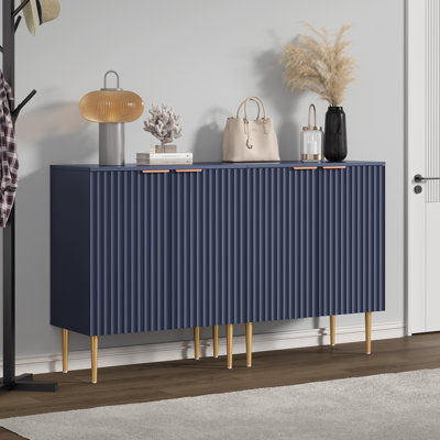 Rishaw 34.3" Tall Adjustable Shelf 2 - Door Accent Cabinet by Mercer41