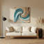 Art mural gris Biomorphic Abstraction 40-179445718