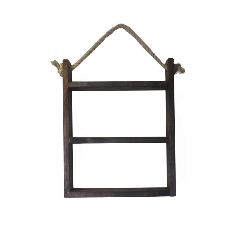 Coachella 3 Piece Solid Wood Accent Shelf, 18" H x 15" W x 3.5" D