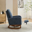 Fauteuil coulissant à haut dossier avec repose-pieds rétractable-654763040