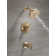 Nicoli Single-Function Tub Shower Faucet Set, Shower Trim Kit with H2Okinetic Shower Head and Valve