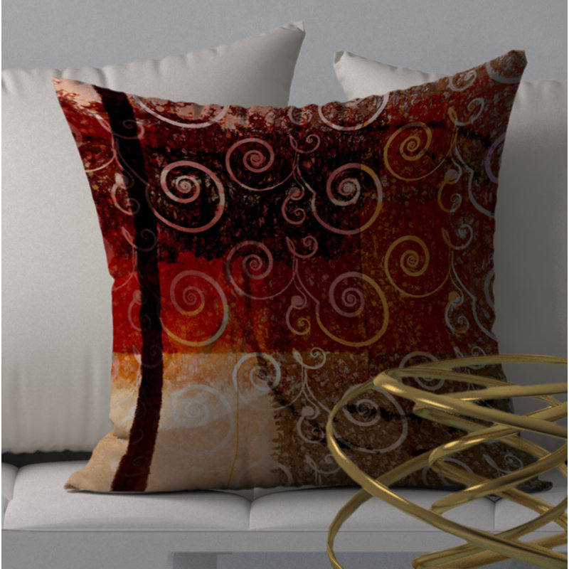 Housse de coussin carré et insert, 18 po x 18 po