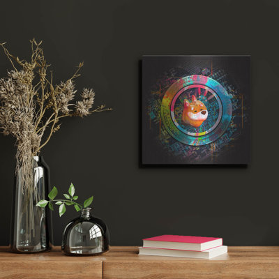 Lark Manor™ 'Bonk Crypto Power' by Epic Portfolio Metal Wall Art